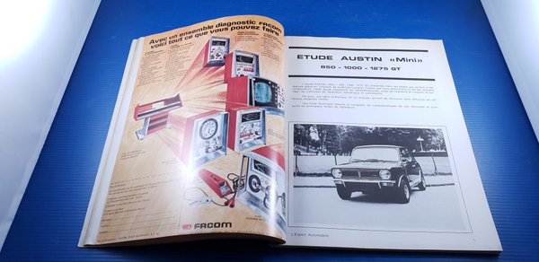 Revue technique l'expert automobile n°99 AUSTIN MINI 850 1000 et 1275 GT MAI 1974