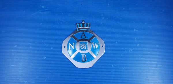 Emblème insigne CLUB AUTO ANWB Royal Dutch Touring Club Classic Car NEUF d'époque