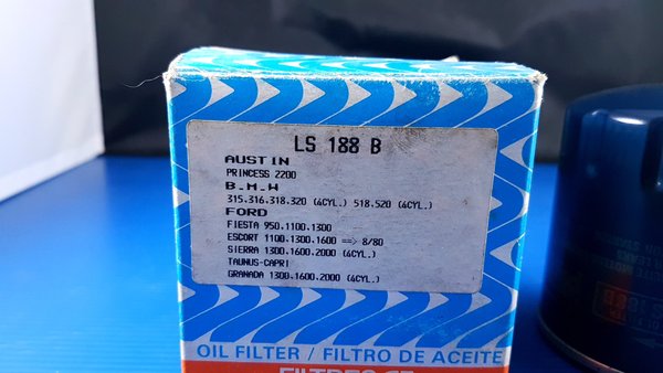 Filtre a huile PURFLUX LS188B AUSTIN BMW FORD NEUF d'origine